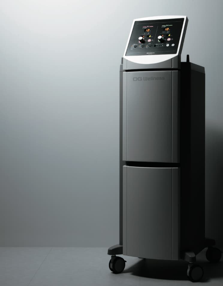 Sistema estimulación eléctrica básica modelo AUDITRON EF-260/EF-160, de la firma japonesa OG-Wellness